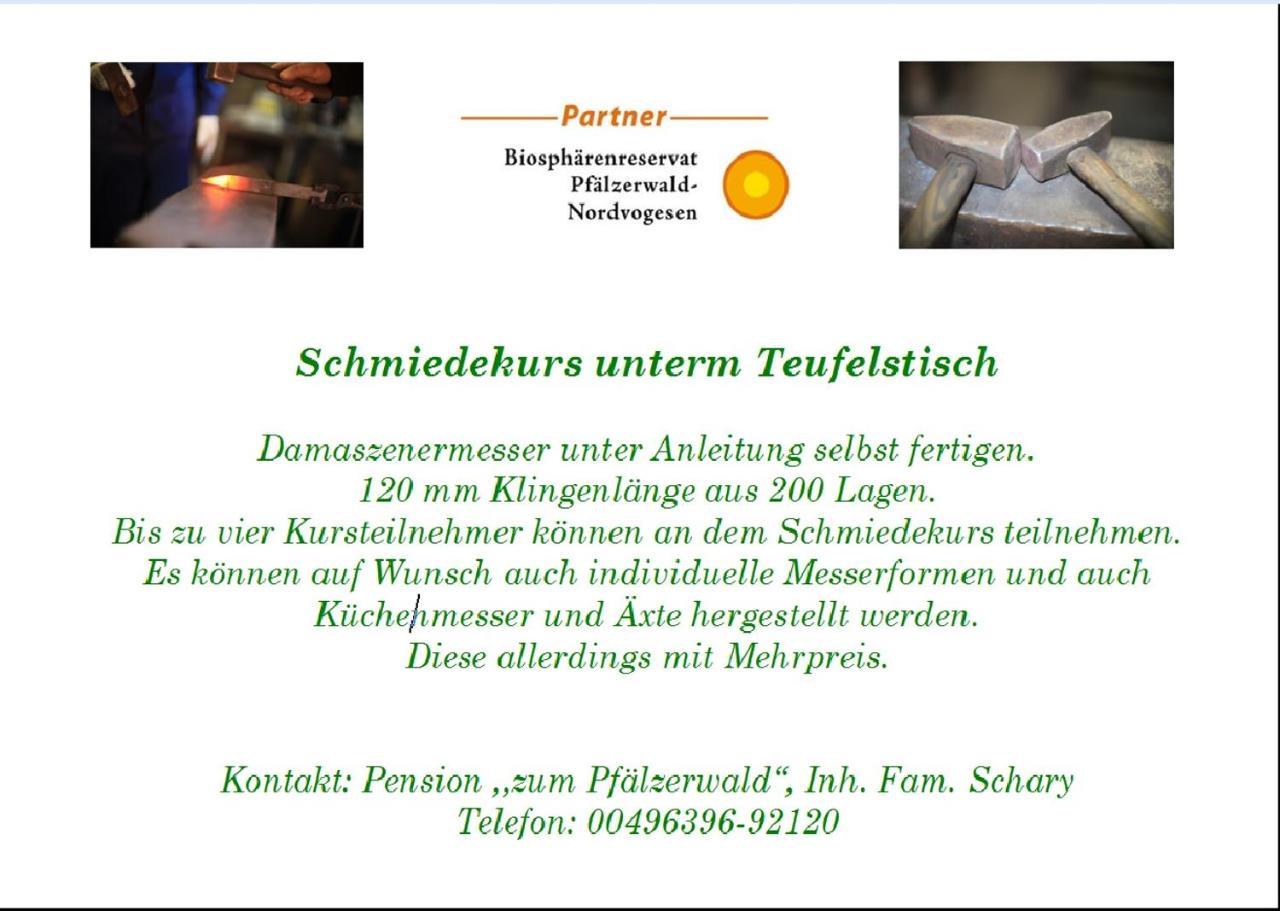 Pension - Gaestehaus Zum Pfaelzerwald Hinterweidenthal Luaran gambar